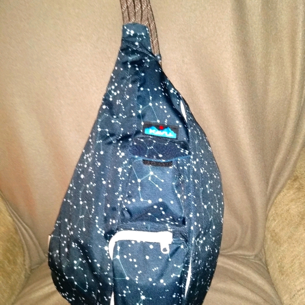Kavu Stargazer rope bag with matching wallet